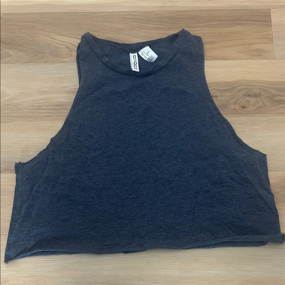 H&M Blue Crop Top